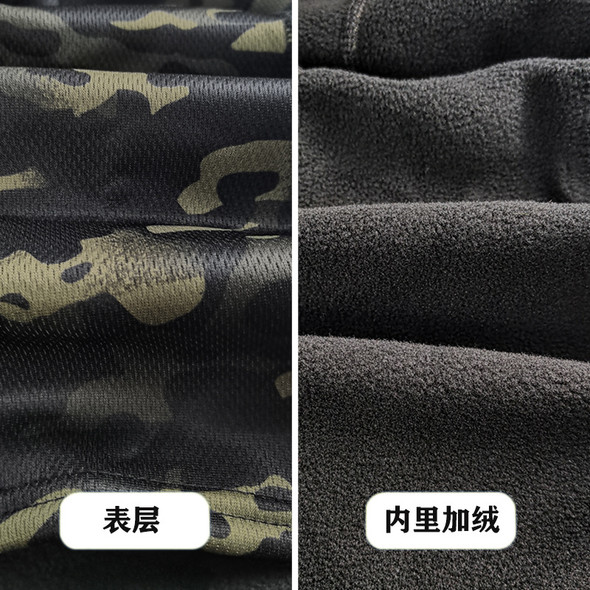 Winter Fleece Full Face Hat Tactical Camouflage Balaclava Head Gear Sports Hat Keep Warm Hunting Bicycle Cycling Army Multicam